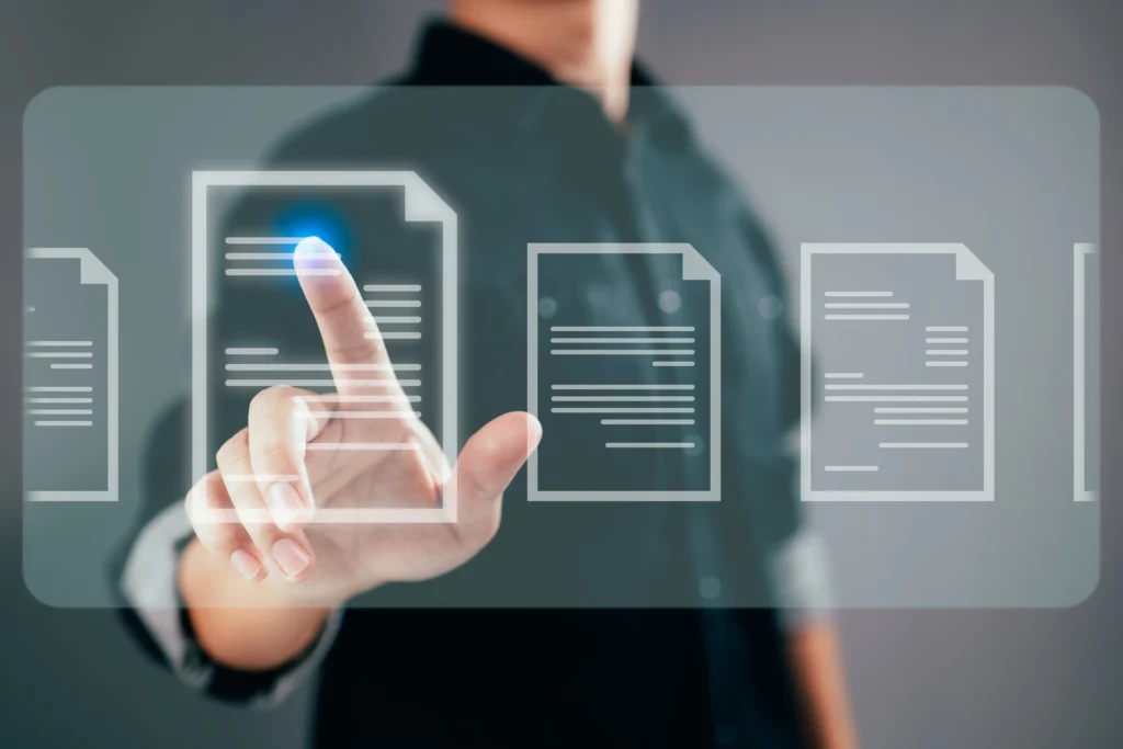 Como é um DECORE eletrônico?